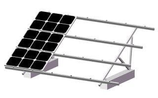 Soeasy Cheap PV Support Solar Bracket-A Type